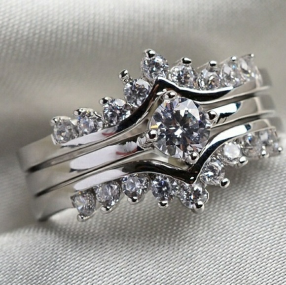 New engament ring set 6 - Picture 3 of 5